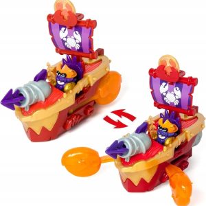 Magicbox piratix seria golden treasure statek sea crusher figurka zestaw