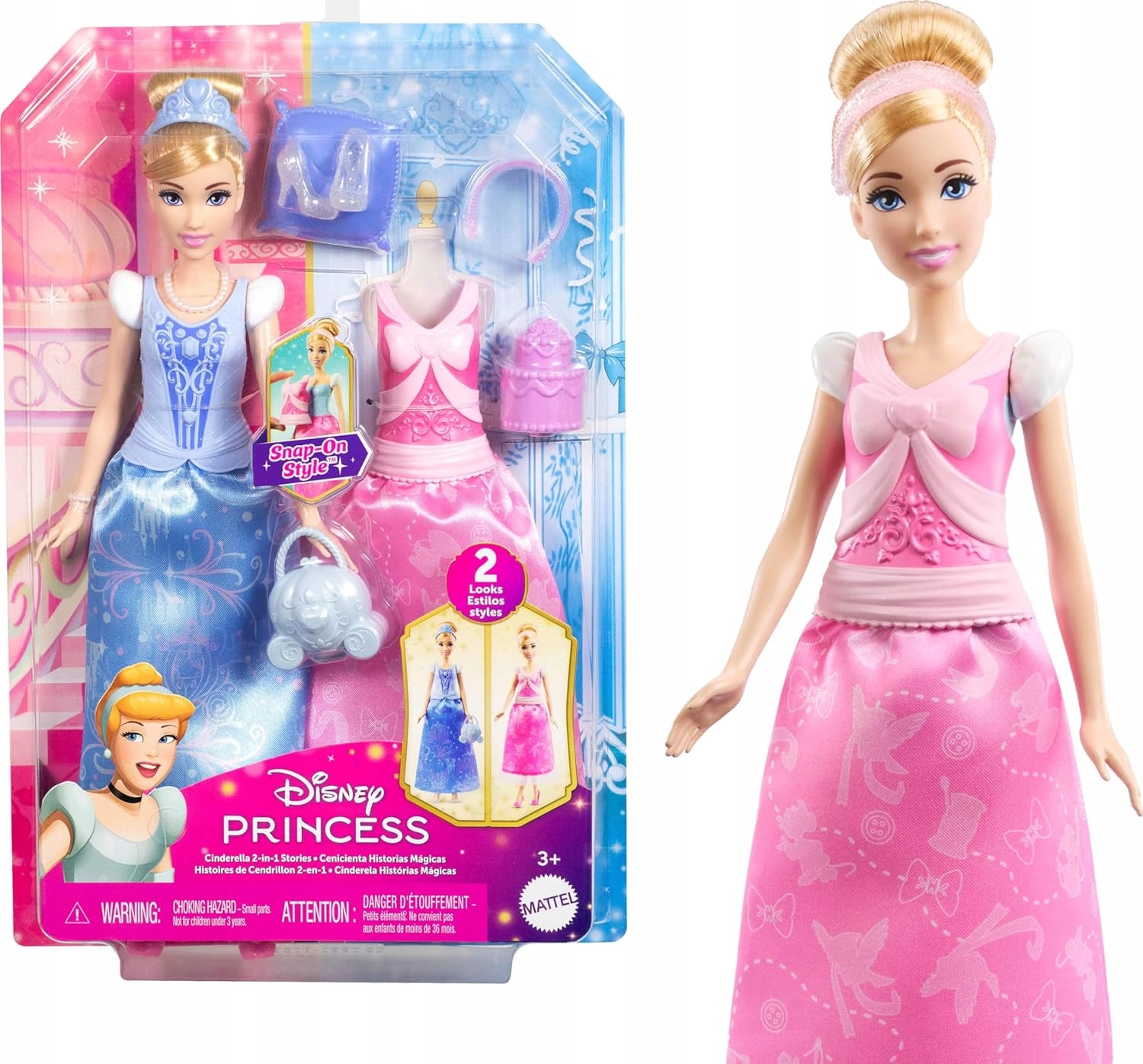 Disney Lalka Księżniczka Kopciuszek Jcr95