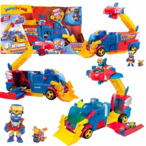 SUPER THINGS ZINGS 10 RESCUE TRUCK DUŻA CIĘŻARÓWKA Zestaw SuperThings